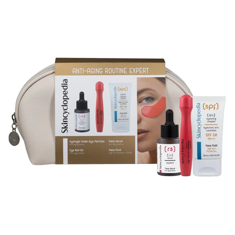 Set ingrijire antirid, Anti-aging Routine Expert, 4 piese, Skincyclopedia — preț și oferte