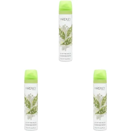 Spray deodorant, Yardley, Lily Of The Valley, 75 ml — preț și oferte