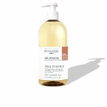 Gel de duș Byphasse Back to Basics 750ml cu ambalaj tip pompă — preț și oferte