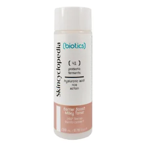 Toner hidratant cu acid hialuronic, extract de orez si ectoina Biotics, 200 ml, Skincyclopedia