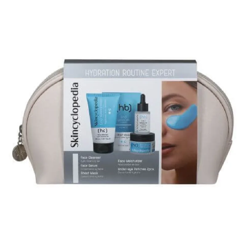 Set pentru hidratarea tenului, Hydration Routine Expert, 5 piese, Skincyclopedia — preț și oferte