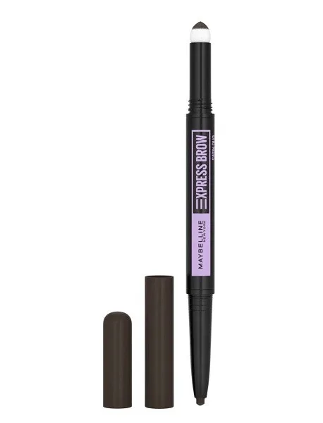 Creion sprancene, Maybelline, Express Brow Satin Duo, negru maro Maybelline NY — preț și oferte
