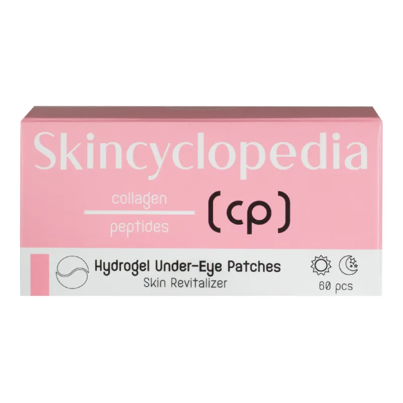 Patches hidrogel pentru zona ochilor cu Colagen si Peptide, 60 bucati, Skincyclopedia — preț și oferte