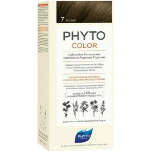 Vopsea de păr permanentă, Phyto, PHYTOCOLOR 7 Blond