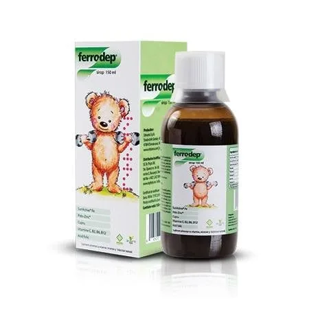 Sirop pentru copii Ferrodep, 150 ml, Dr. Phyto — preț și oferte