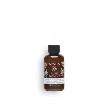 Gel de duș, Apivita, Pure Jasmine, 75ml — preț și oferte