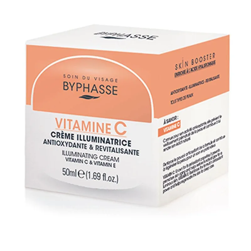 Cremă iluminatoare pentru față cu vitamina C, Byphasse, 50ml — preț și oferte