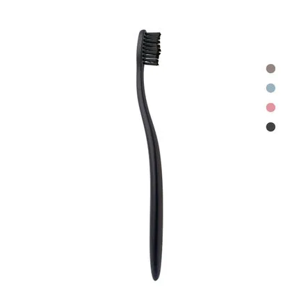 Periuță de dinți Elgydium Style Recycled Medium, negru, mâner ergonomic — preț și oferte