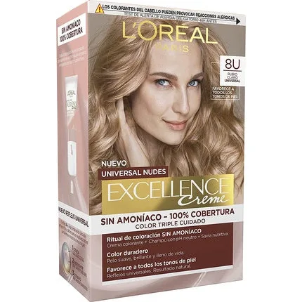 Vopsea de păr, L'Oréal Paris, Excellence Creme, blond deschis — preț și oferte