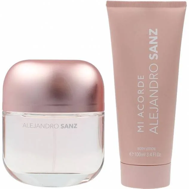 Set parfum, Alejandro Sanz, Mi Acorde, roz — preț și oferte