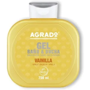 Gel de duș Agrado, Galben, 750ml, Vanilie