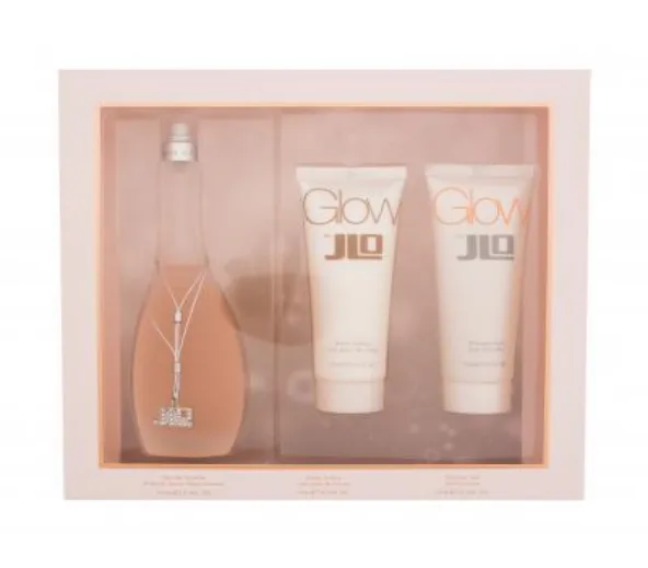 Set Cadou Glow by Jennifer Lopez - Eau De Toilette Spray, Body Lotion, Shower Gel JENIFER LOPEZ — preț și oferte