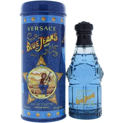 Apa de Toaleta, Versace, Blue Jeans, 75ml — preț și oferte