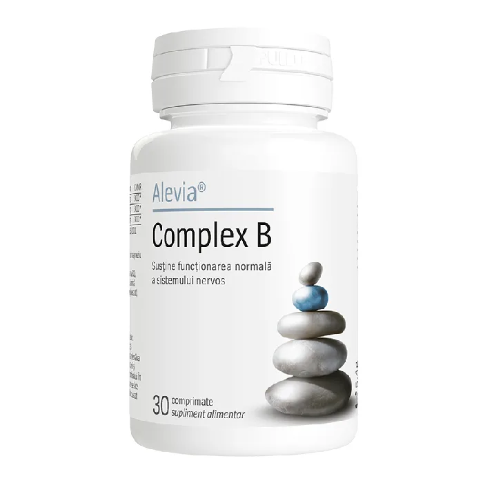 Complex B, 30 comprimate, Alevia — preț și oferte
