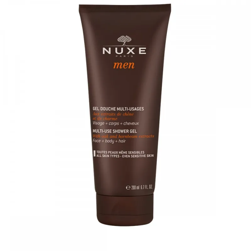 Gel de duș pentru bărbați, Nuxe Men Multi-Use Shower Gel, 200 ml — preț și oferte