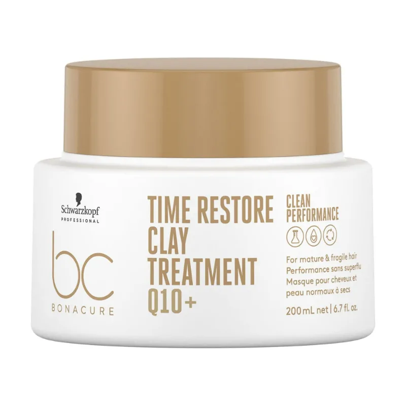 Tratament cu Argila pentru Par, Schwarzkopf BC Time Restore, 200ml Schwarzkopf Professional — preț și oferte