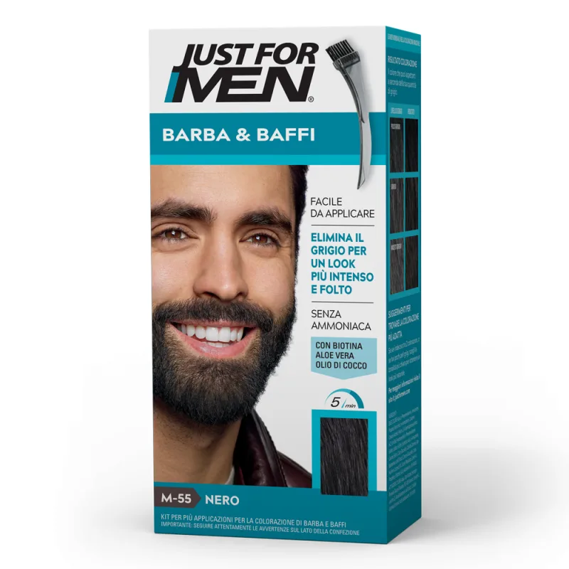 Vopsea barba si mustata, Just For Men, negru — preț și oferte