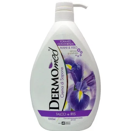 Săpun lichid, Dermomed, Talc & Iris, 1000ml — preț și oferte