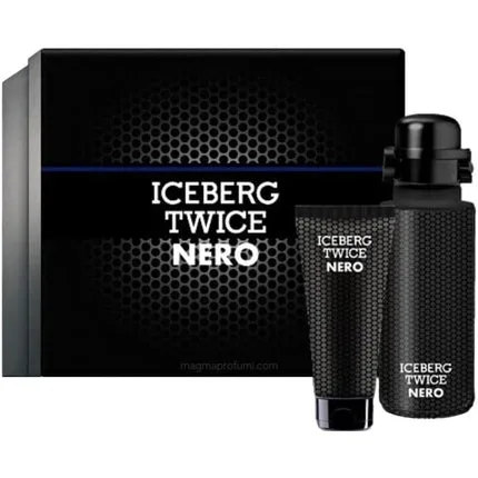 Set cadou parfum, Iceberg, Twice Nero, parfum 125ml, gel de duș 100ml — preț și oferte