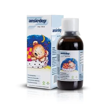 Ansiodep sirop, 150 ml, somn linistit copii DR. PHYTO — preț și oferte