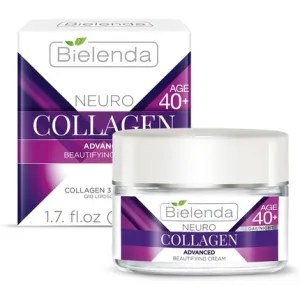 Cremă față, Bielenda, Neuro Collagen, pentru riduri fixe