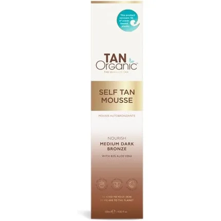 Loțiune autobronzantă, TanOrganic, mousse, 120ml — preț și oferte