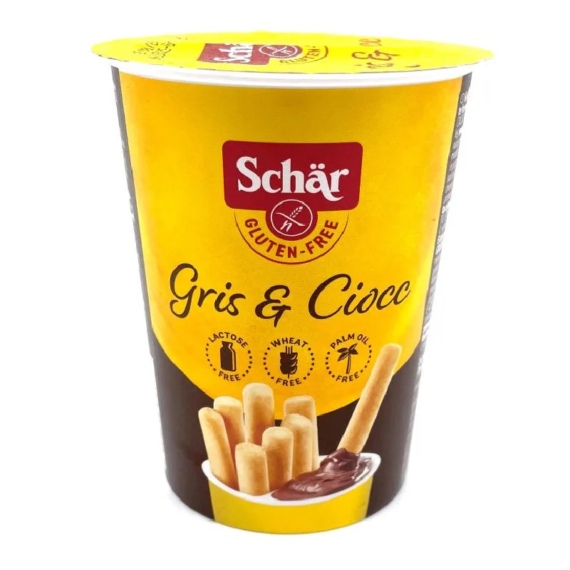 Grisine si crema de ciocolata fara gluten, 52g, Dr. Schar — preț și oferte