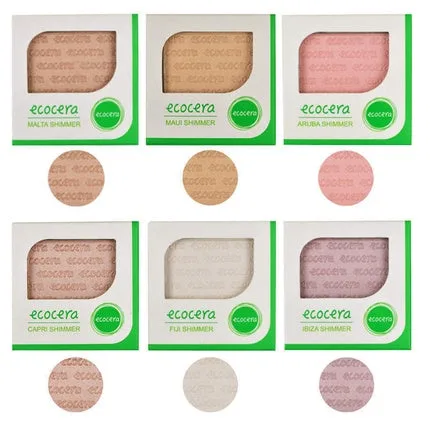 Pudră iluminatoare Ecocera, vegan, 10g — preț și oferte