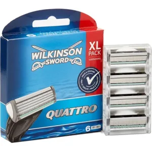 Lame Ras, Wilkinson Sword, Quattro, 6 bucăți
