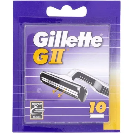 Rezerve aparat de ras Gillette GII Double 10 buc — preț și oferte