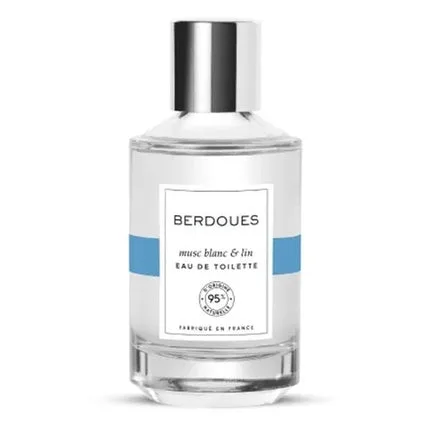 Berdoues Eau de Toilette Musc Blanc & Lin - Parfum pentru femei, sticlă transparentă cu capac argintiu Parfums Berdoues — preț și oferte