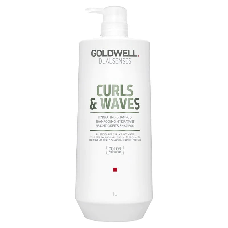 Sampon hidratant pentru par cret si ondulat, Goldwell Dualsenses Curls & Waves, 1000ml — preț și oferte