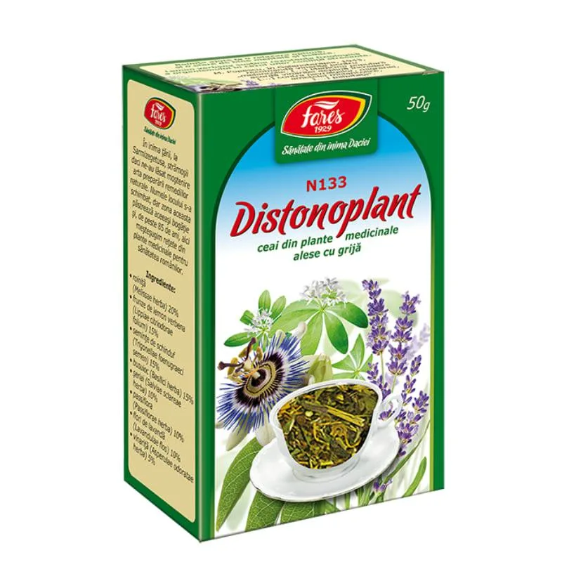 Ceai Distonoplant  x 50 g FARES — preț și oferte