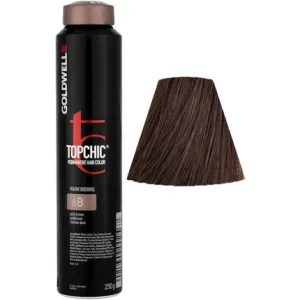 Vopsea de păr permanentă, Goldwell Topchic, castaniu auriu, 250ml