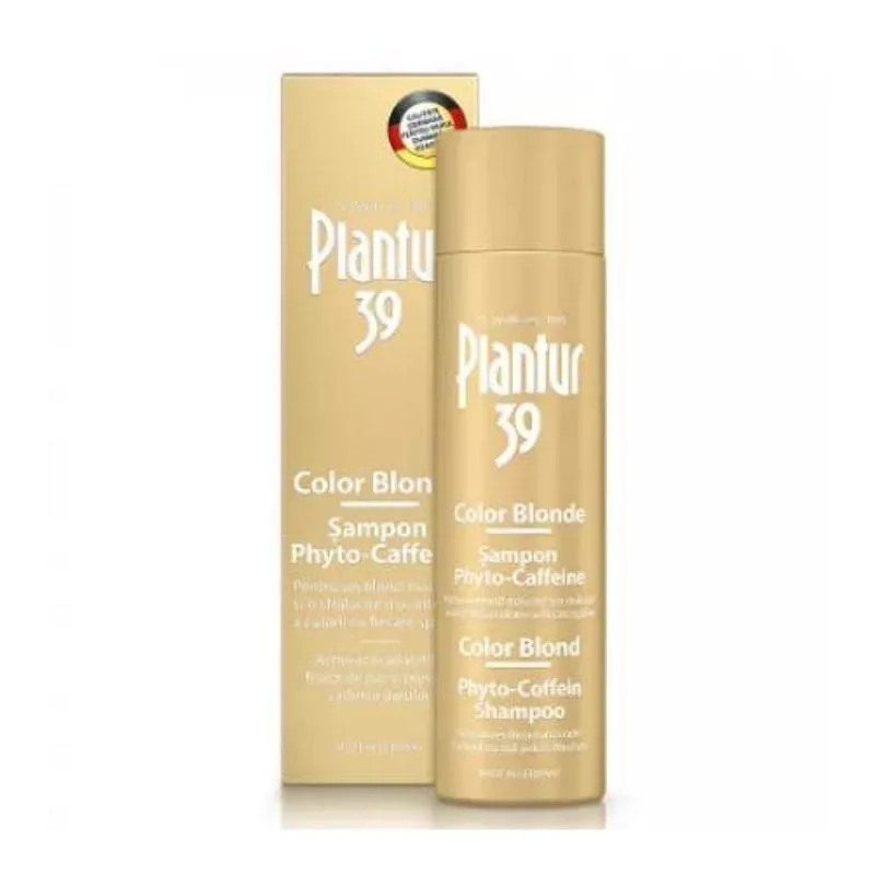 Sampon Color Blonde Phyto-Caffeine Plantur 39, 250 ml, Dr. Kurt Wolff — preț și oferte