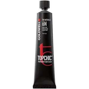 Vopsea de Par, Goldwell, Topchic 5A, Blond Cenușiu Deschis, 60ml
