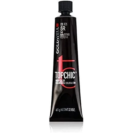 Vopsea permanentă păr, Goldwell, Topchic 5R Teak 60ml — preț și oferte