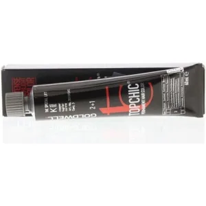 Vopsea permanentă, Goldwell, Topchic, efecte KR, 60ml, negru