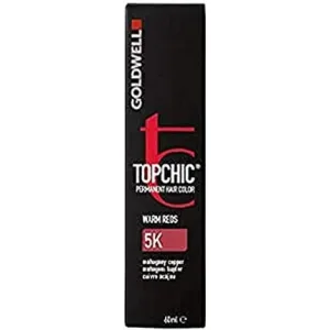 Vopsea de par permanenta, Goldwell Topchic TB, Mahon Cupru, 60ml