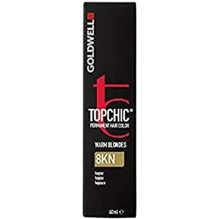 Vopsea de păr permanentă, Goldwell Topchic, 8Kn Topaz, 60ml — preț și oferte