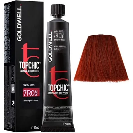 Vopsea de păr, Goldwell, 7RO MAX Arămiu-Roșu Cupru 60ml — preț și oferte