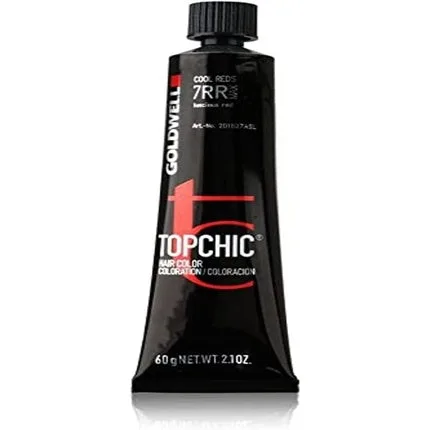 Vopsea de păr, Goldwell, Topchic 7RR, roșu intens — preț și oferte