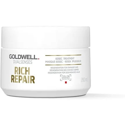 Masca pentru Par Uscat sau Deteriorat, Goldwell, Dualsenses Rich Repair, 200ml — preț și oferte