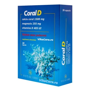 Coral D, 30 capsule, Vitacare