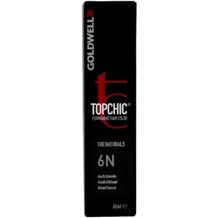 Vopsea păr, Goldwell Topchic 6N, Blond Închis — preț și oferte