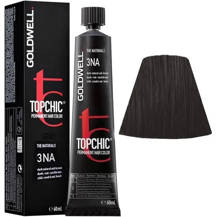 Vopsea par, Goldwell Topchic, 3NA, 3N Saten Inchis — preț și oferte