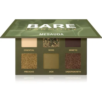 Fard de pleoape Mesauda Milano Bare Harmony, Hidden Green, 6g — preț și oferte