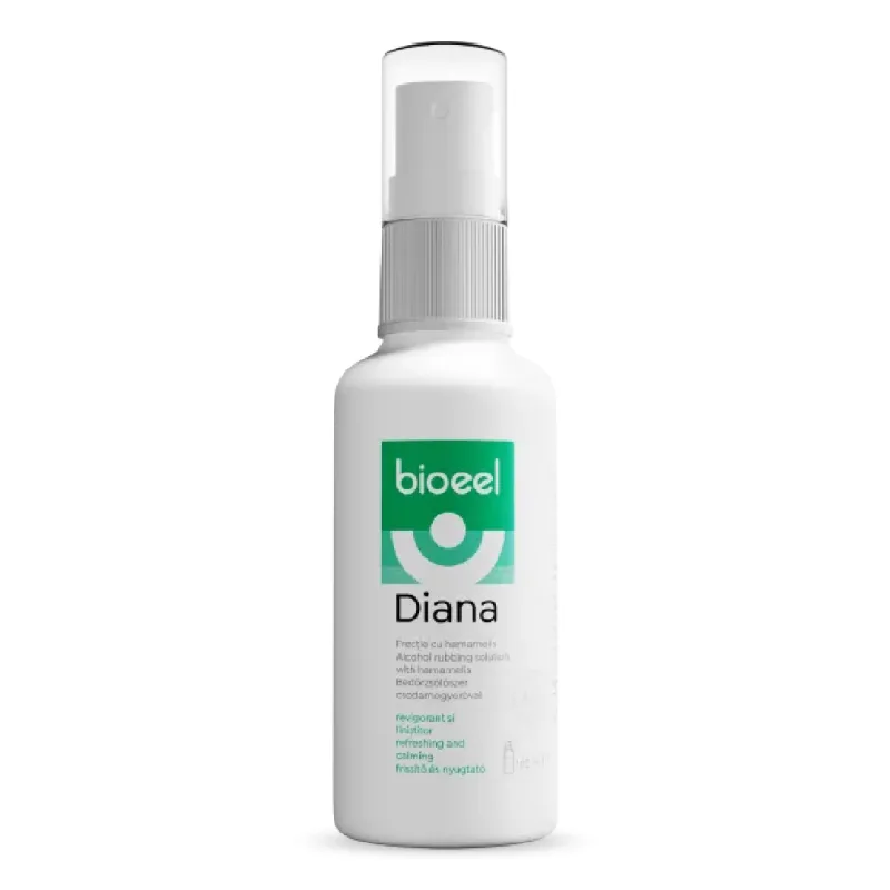 Frectie cu hamamelis Diana, 100 ml, Bioeel — preț și oferte