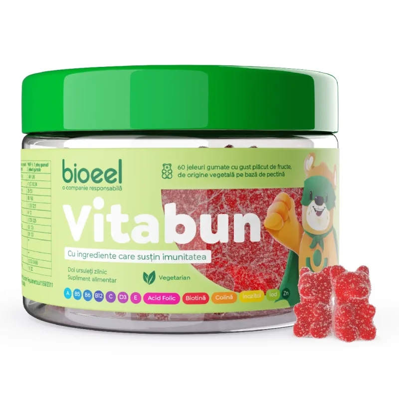 Vitabun, 60 jeleuri gumate, Bioeel — preț și oferte