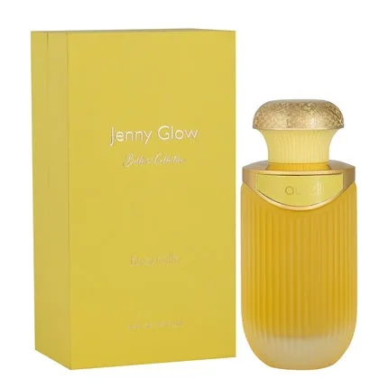 Perfum Jenny Glow Bellis Collection Beautyello, flacon galben, capac auriu, 100ml — preț și oferte